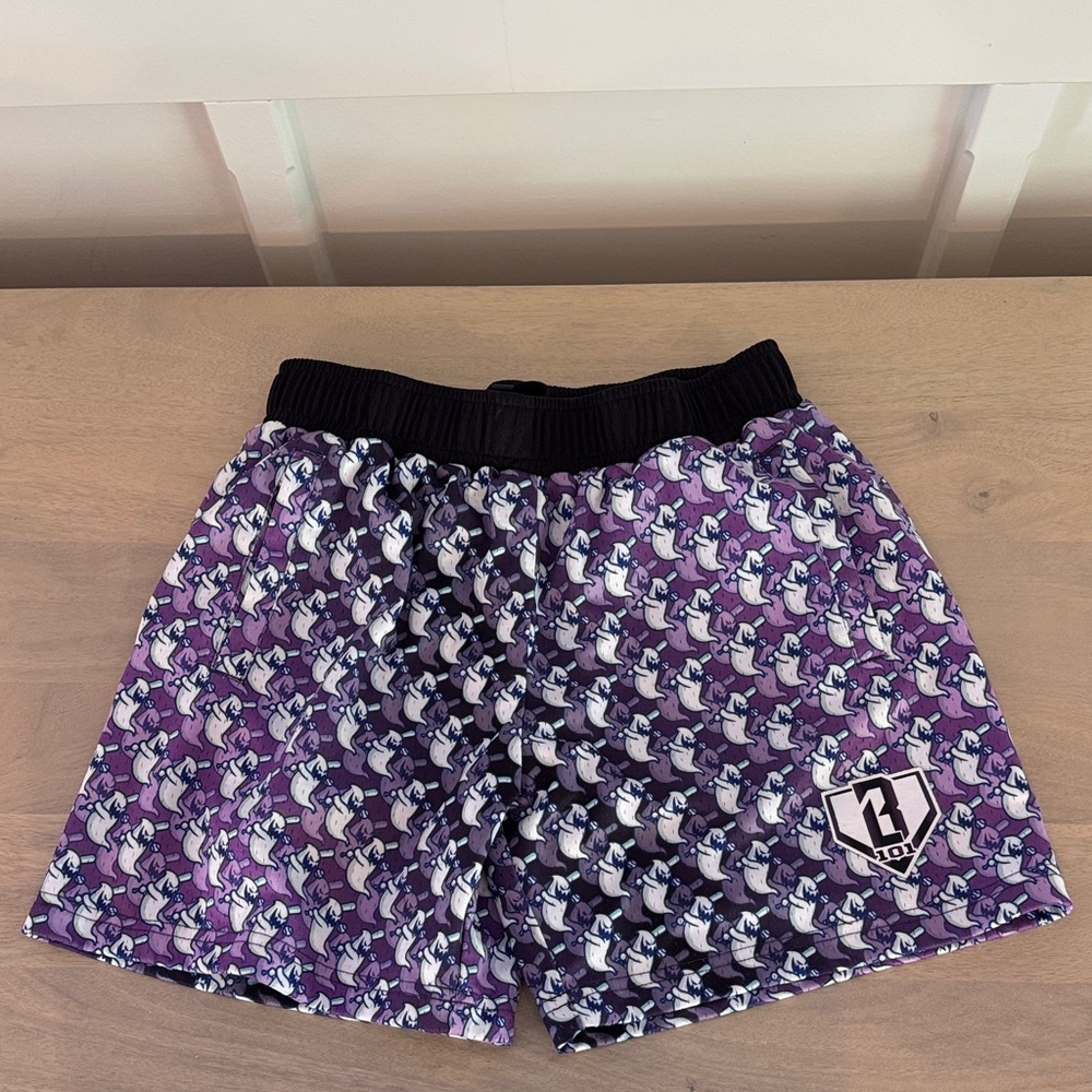 Purple ghost shorts